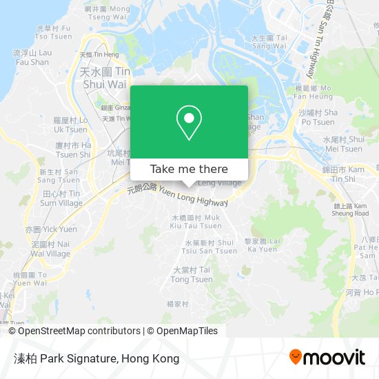 溱柏 Park Signature map