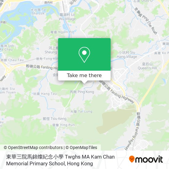東華三院馬錦燦紀念小學 Twghs MA Kam Chan Memorial Primary School map