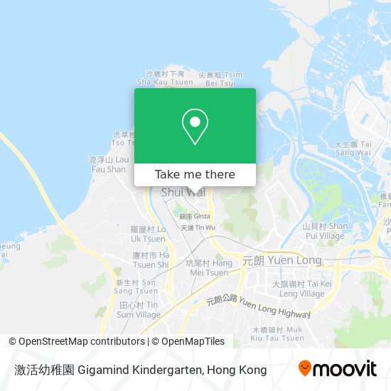 激活幼稚園 Gigamind Kindergarten map