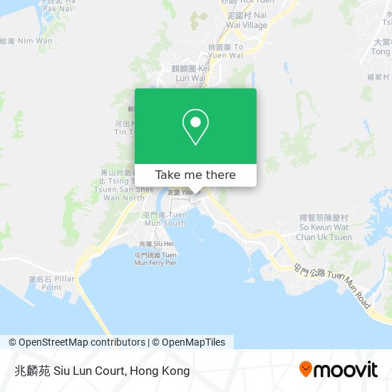 兆麟苑 Siu Lun Court map