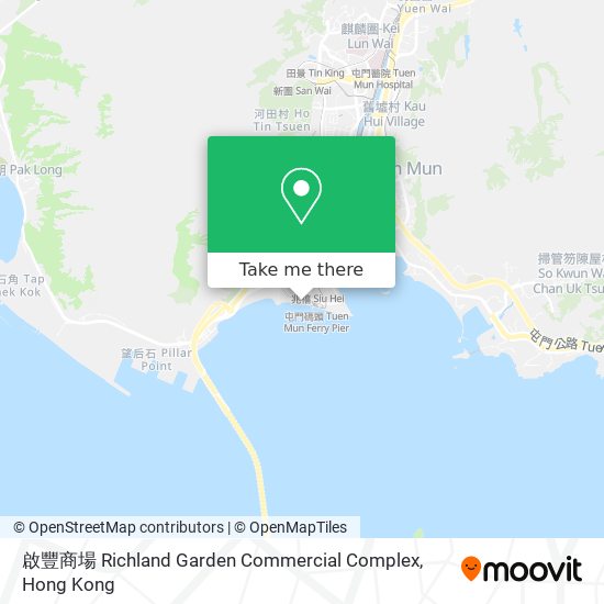 啟豐商場 Richland Garden Commercial Complex地圖
