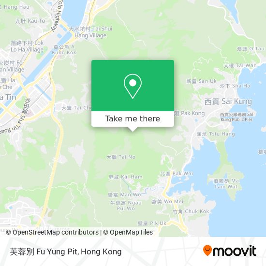 芙蓉別 Fu Yung Pit map