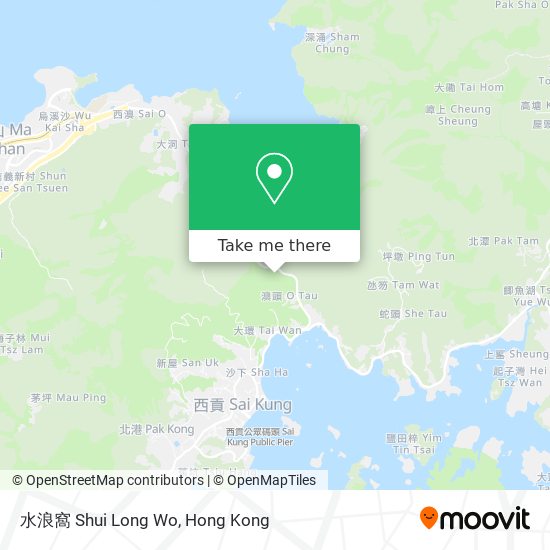 水浪窩 Shui Long Wo map