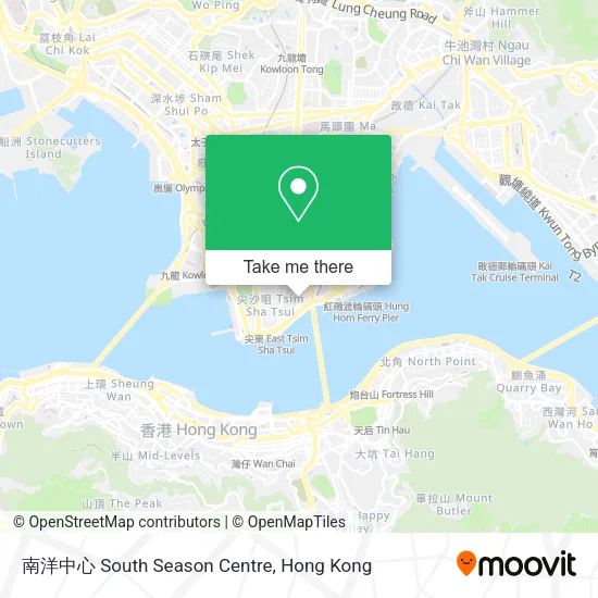 南洋中心 South Season Centre map