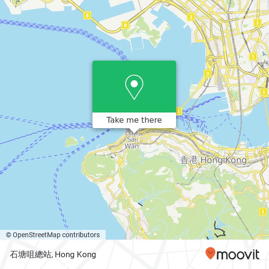 石塘咀總站‎ map