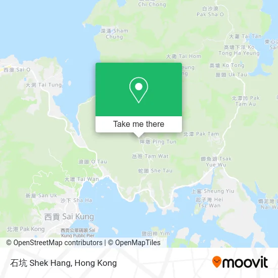 石坑 Shek Hang map
