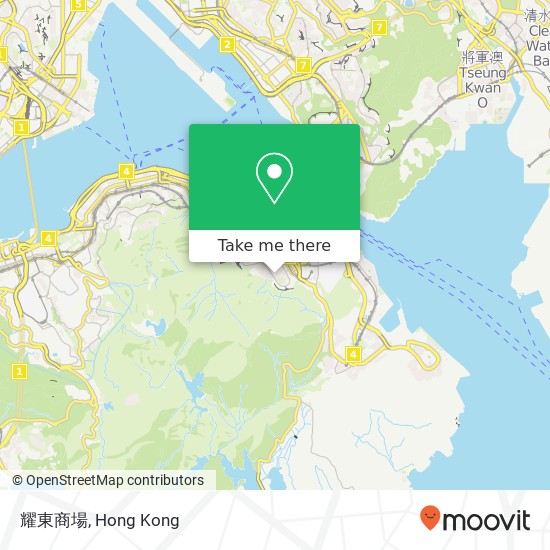 耀東商場 map