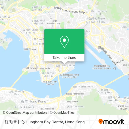 紅磡灣中心 Hunghom Bay Centre地圖