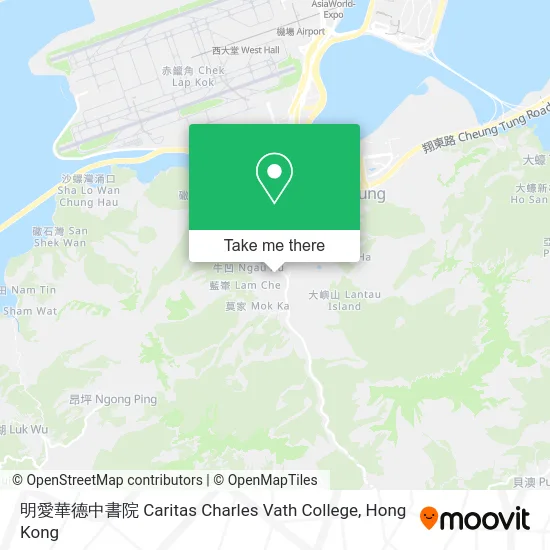 明愛華德中書院 Caritas Charles Vath College map