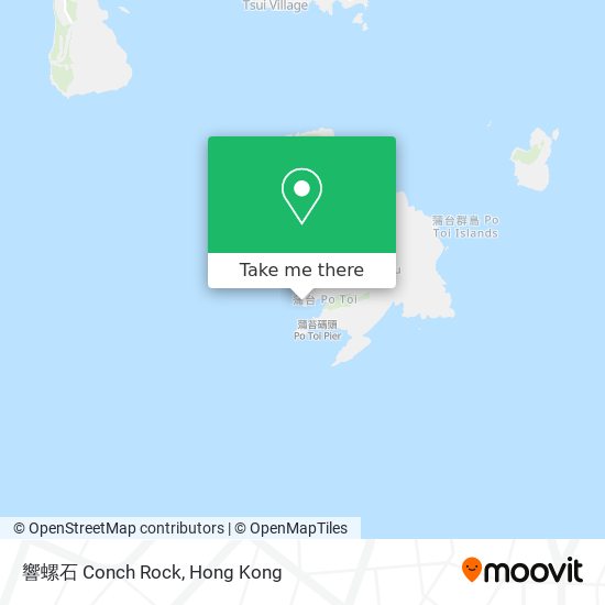 響螺石 Conch Rock map
