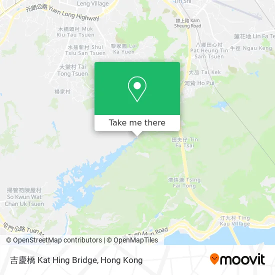 吉慶橋 Kat Hing Bridge map