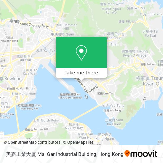 美嘉工業大廈 Mai Gar Industrial Building map