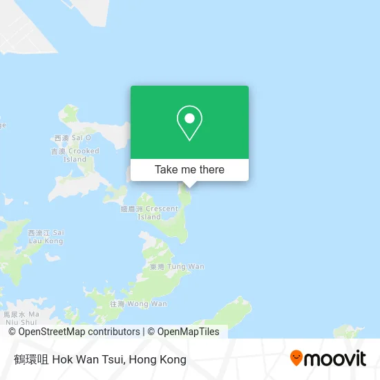 鶴環咀 Hok Wan Tsui map