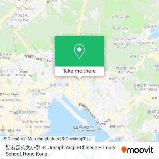 聖若瑟英文小學 St. Joseph Anglo-Chinese Primary School map