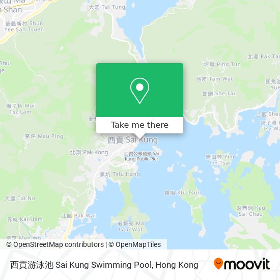 西貢游泳池 Sai Kung Swimming Pool map
