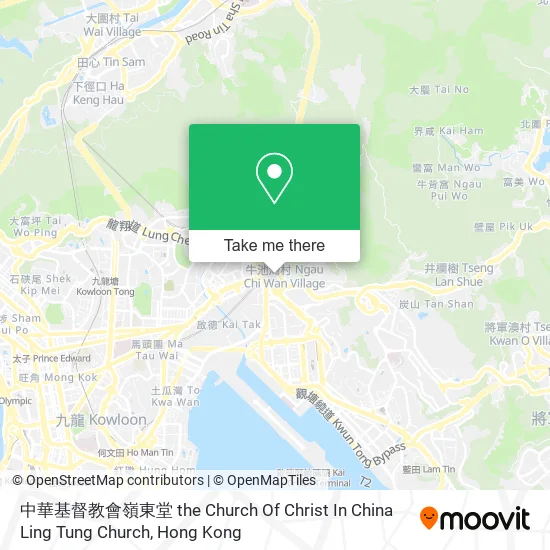 中華基督教會嶺東堂 the Church Of Christ In China Ling Tung Church map