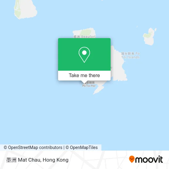 墨洲 Mat Chau map