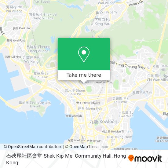 石硤尾社區會堂 Shek Kip Mei Community Hall map