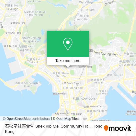 石硤尾社區會堂 Shek Kip Mei Community Hall地圖