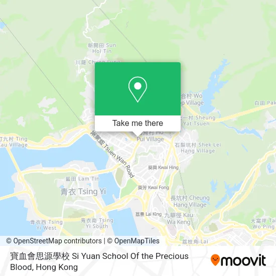 寶血會思源學校 Si Yuan School Of the Precious Blood地圖