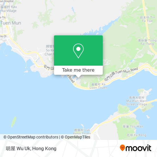 胡屋 Wu Uk map