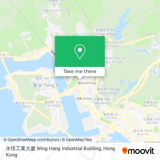 永恆工業大廈 Wing Hang Industrial Building map