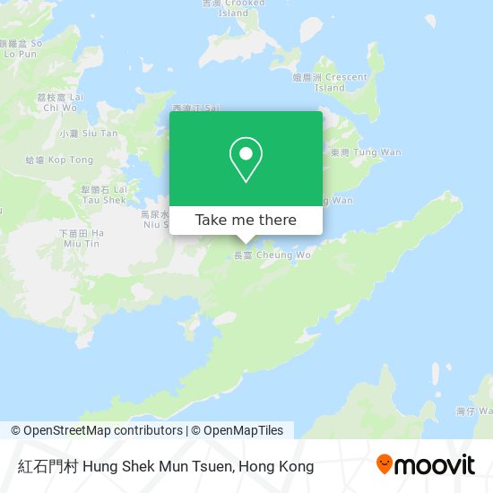 紅石門村 Hung Shek Mun Tsuen map