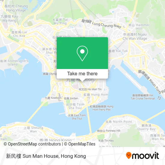 新民樓 Sun Man House map