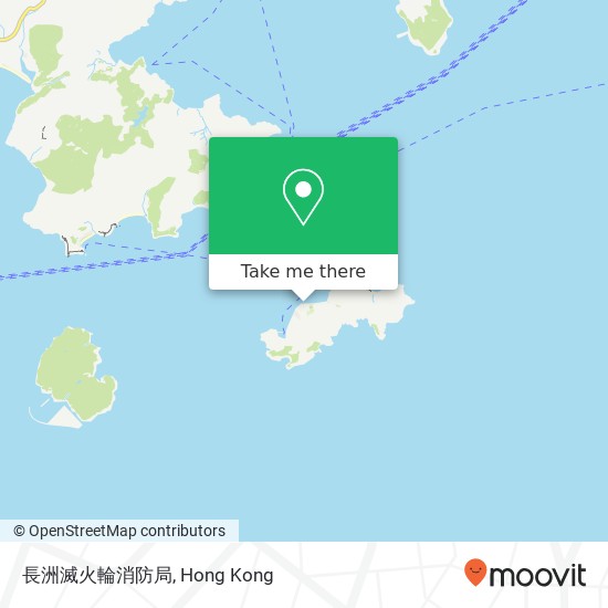 長洲滅火輪消防局 map