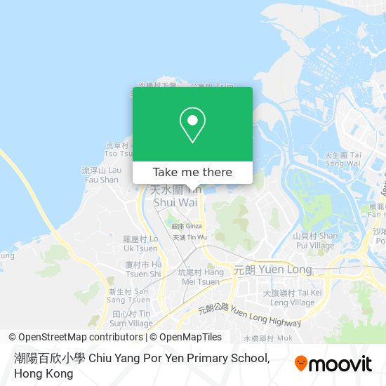 潮陽百欣小學 Chiu Yang Por Yen Primary School地圖