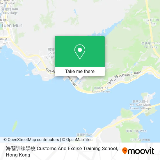 海關訓練學校 Customs And Excise Training School地圖