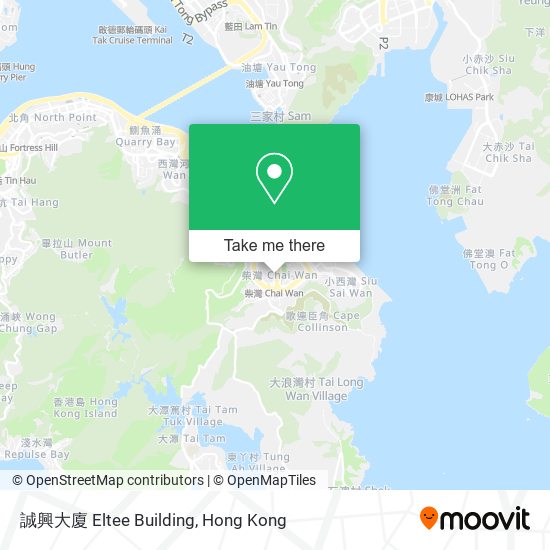 誠興大廈 Eltee Building map