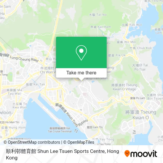 順利邨體育館 Shun Lee Tsuen Sports Centre map