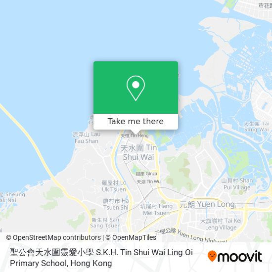 聖公會天水圍靈愛小學 S.K.H. Tin Shui Wai Ling Oi Primary School map