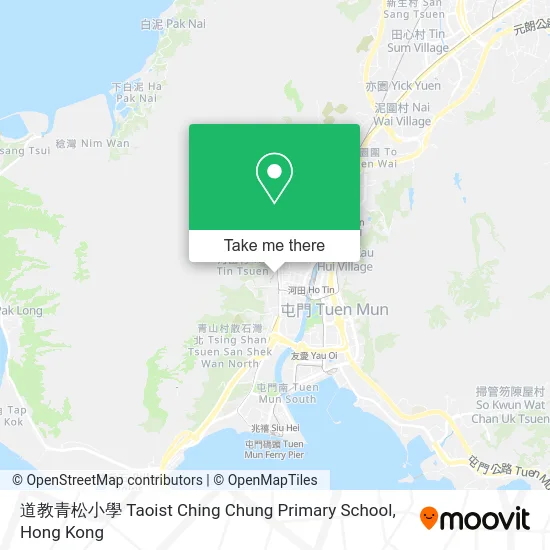 道教青松小學 Taoist Ching Chung Primary School map