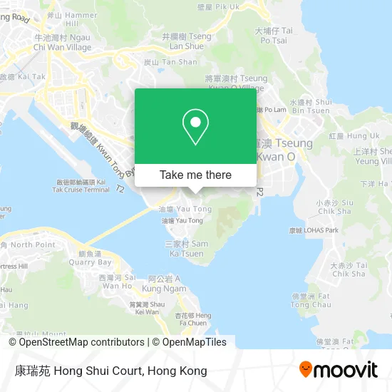 康瑞苑 Hong Shui Court map