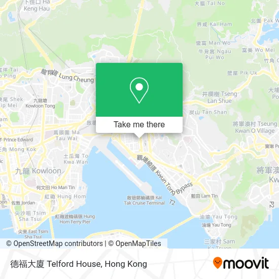 德福大廈 Telford House map