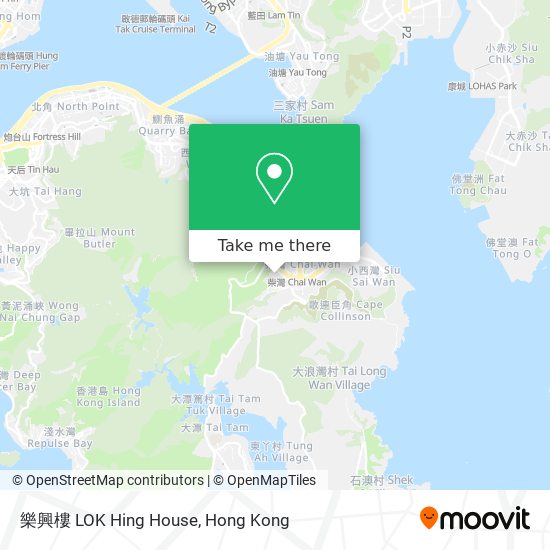 樂興樓 LOK Hing House地圖