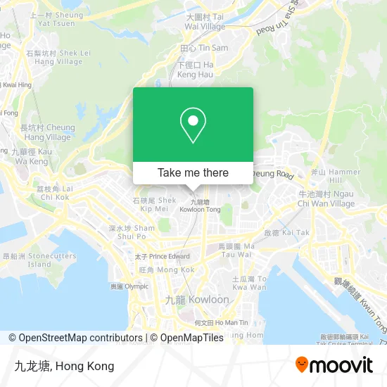 九龙塘 map