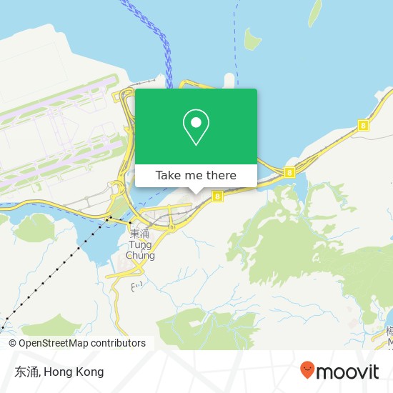 东涌 map