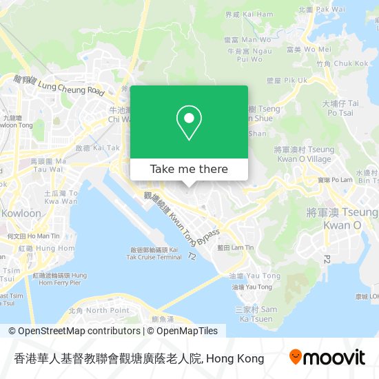 香港華人基督教聯會觀塘廣蔭老人院 map