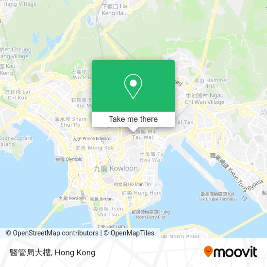 醫管局大樓 map