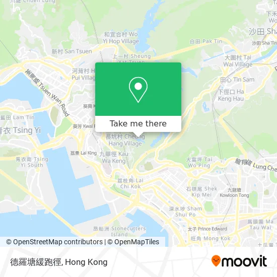 德羅塘緩跑徑 map