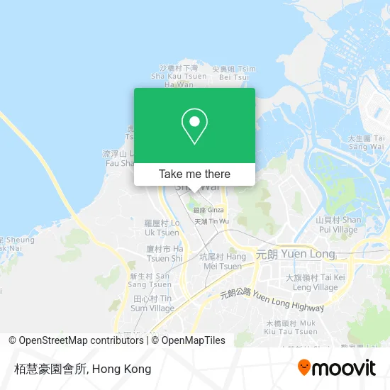 栢慧豪園會所 map