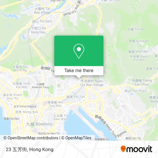 23 五芳街地圖