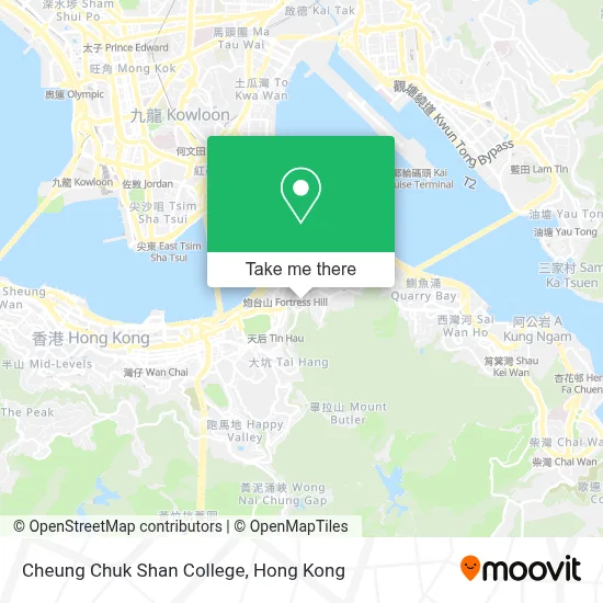 Cheung Chuk Shan College map