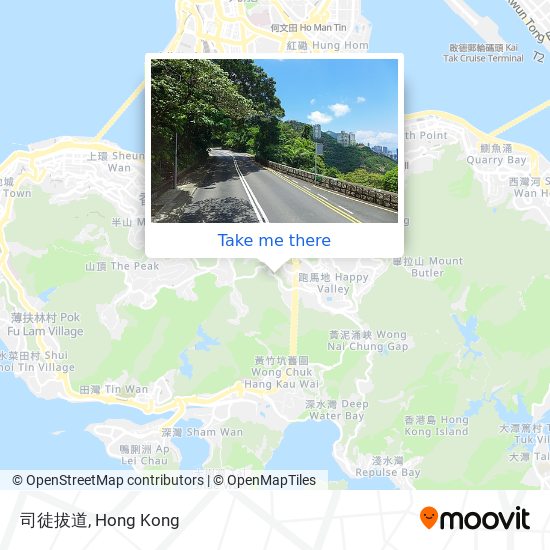 司徒拔道地圖