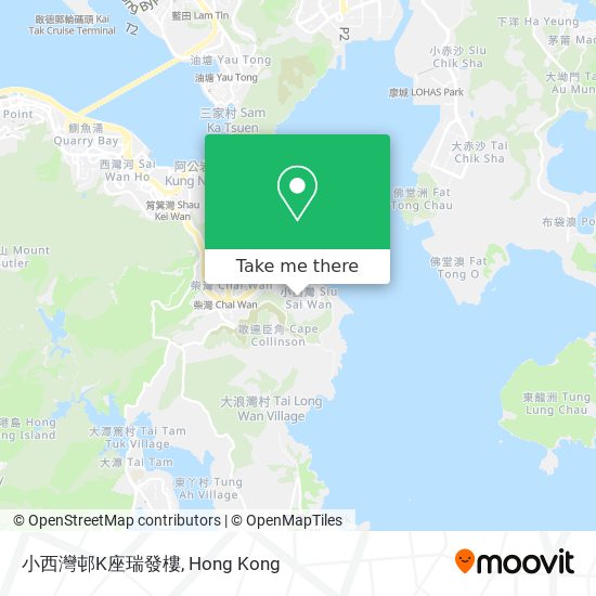 小西灣邨K座瑞發樓 map