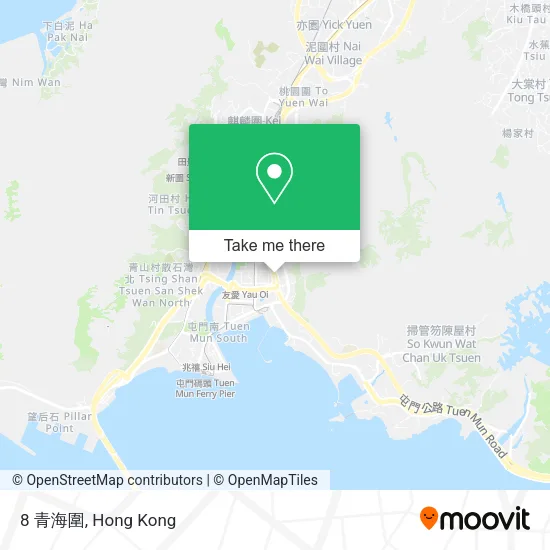 8 青海圍 map