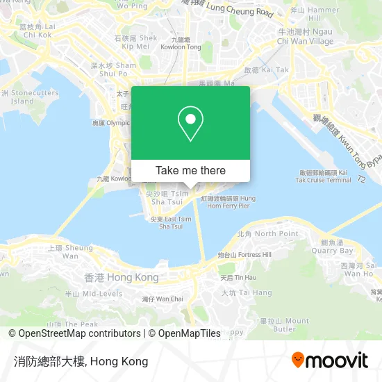 消防總部大樓 map